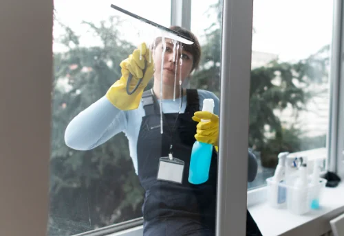 Nettoyage de vitres intérieures et extérieures à Longchaumois